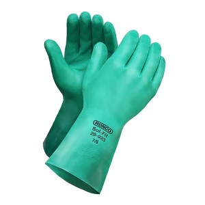 Sol-Fit Nitrile 13" 15mil Unlined Green Small 12x12